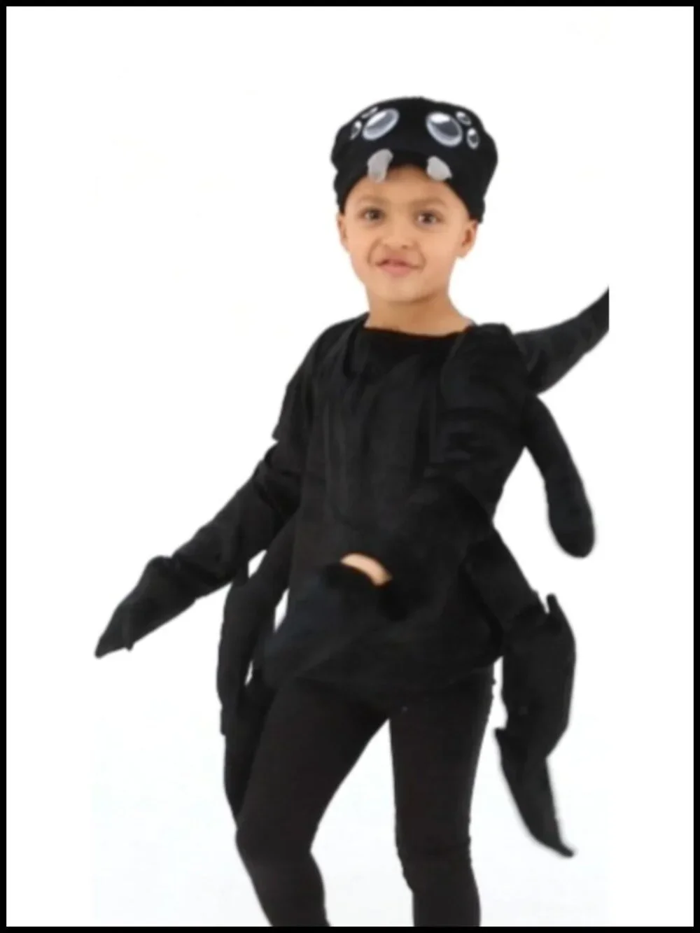 Kids Spider Costume with Backpack Legs - Halloween Fancy Dress